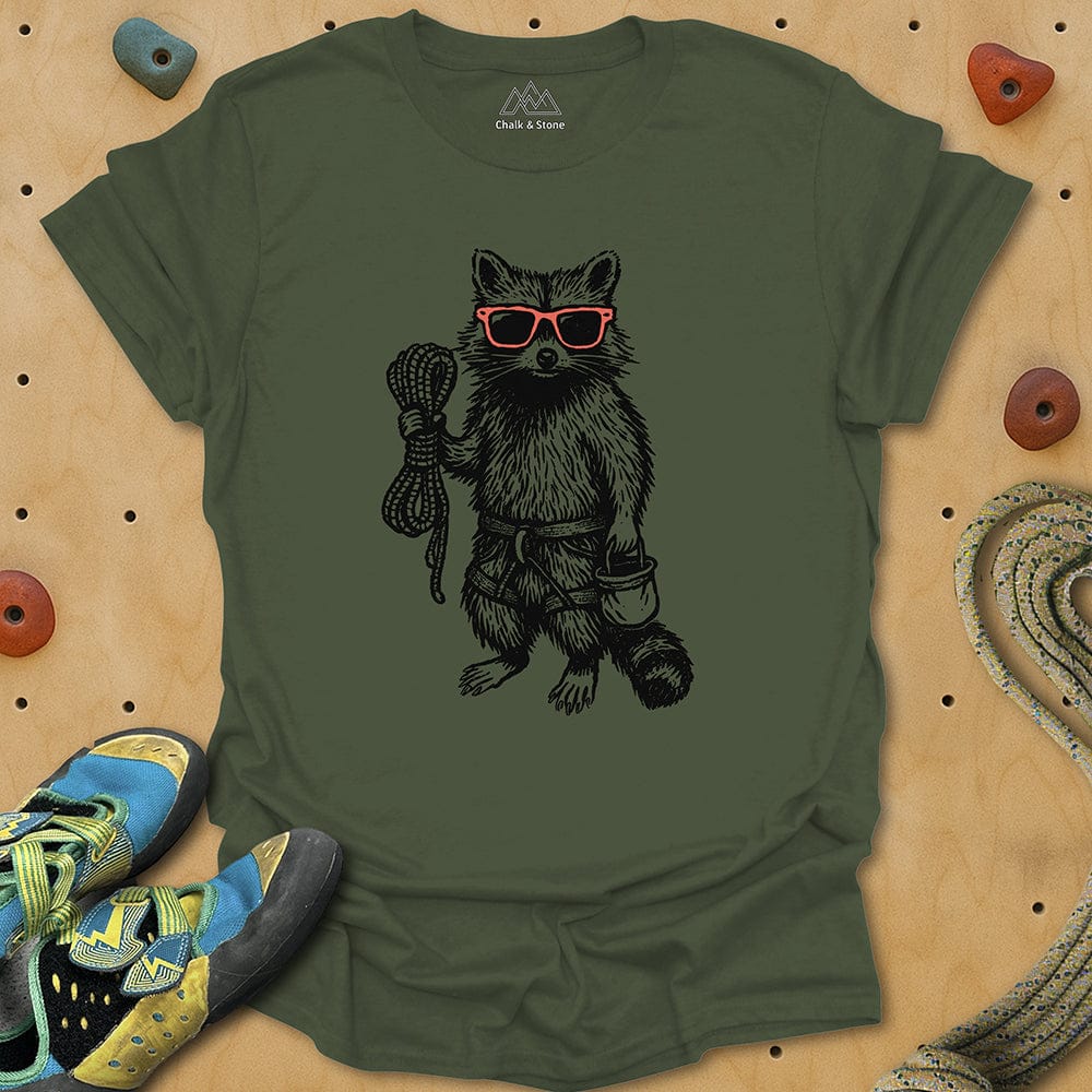Raccoon Chill Climber Tee