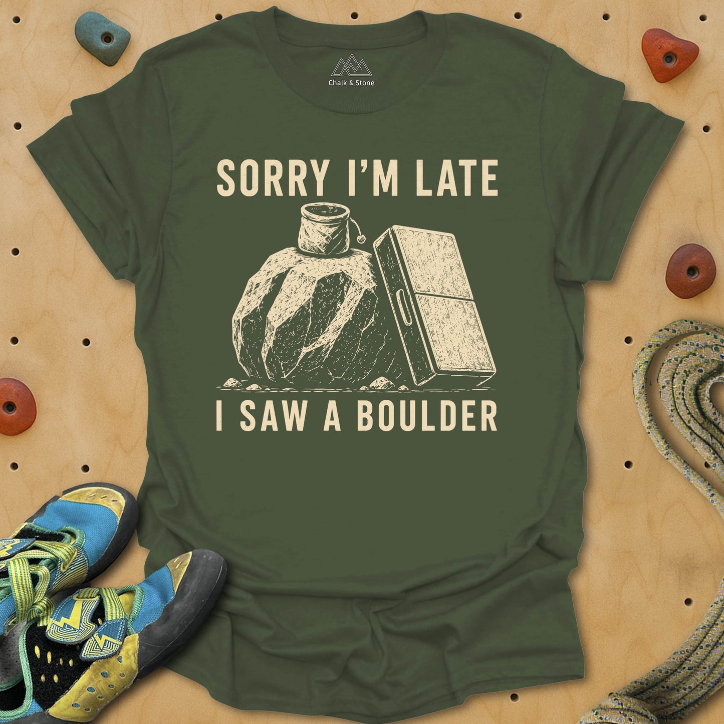 Saw Boulder Late Tee