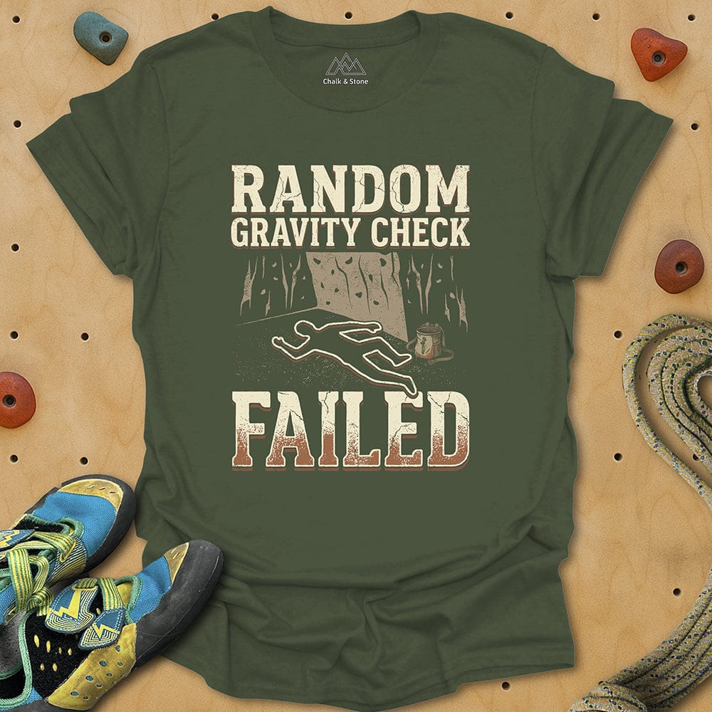 Gravity Check FAILED Tee