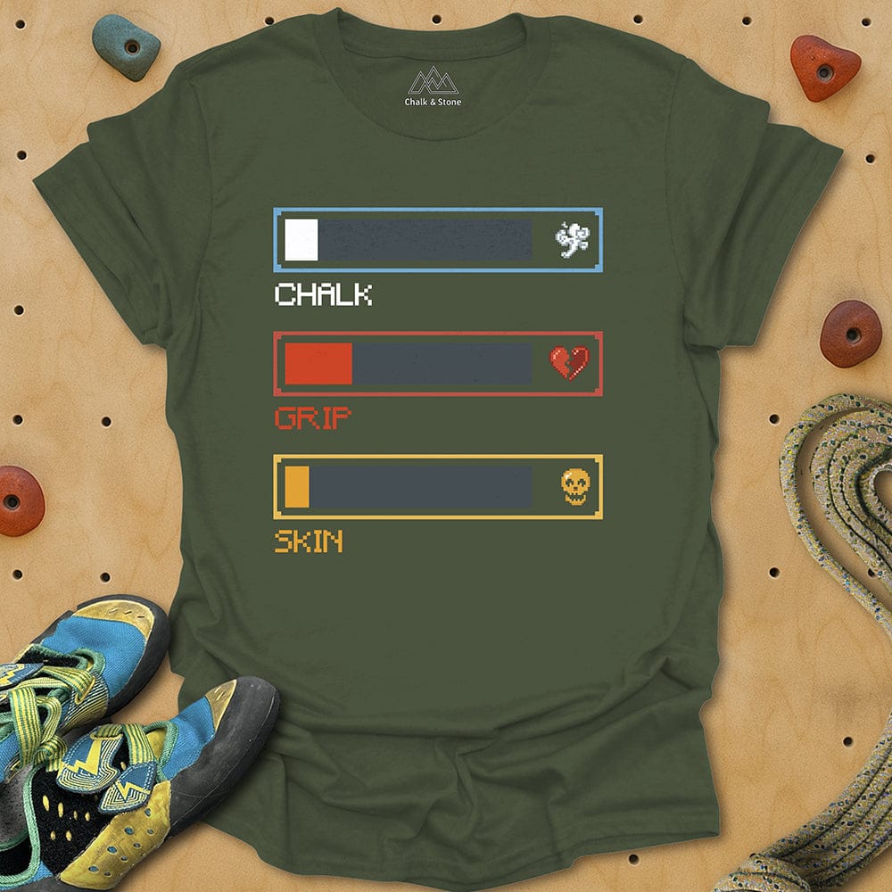 Chalk Grip Skin Levels Tee