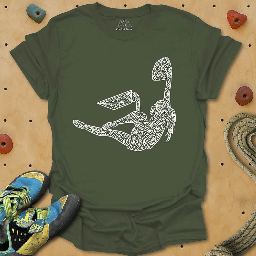 Trippy Figure 4 Tee