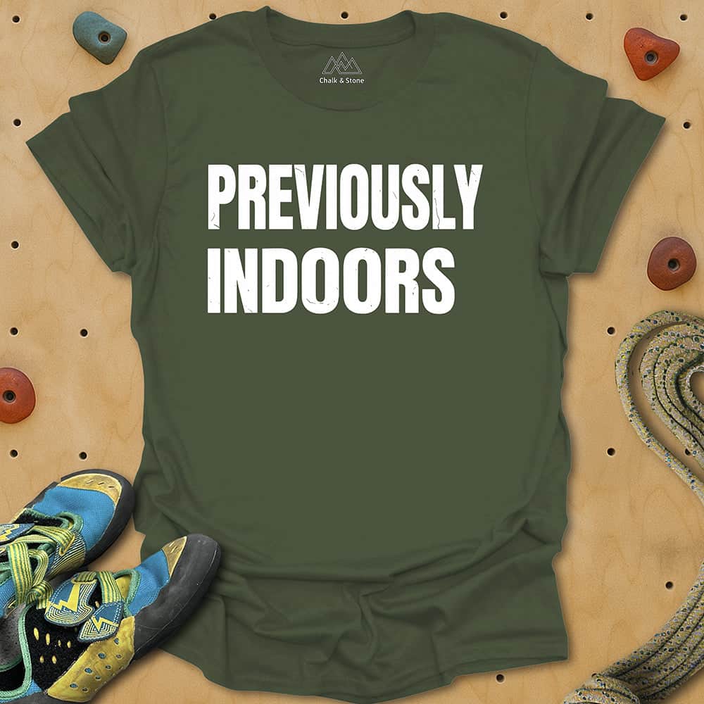 Previously Indoors Tee