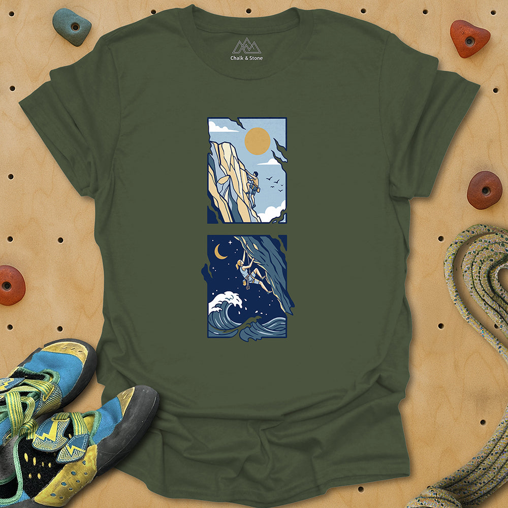 Day Night Climb Tee