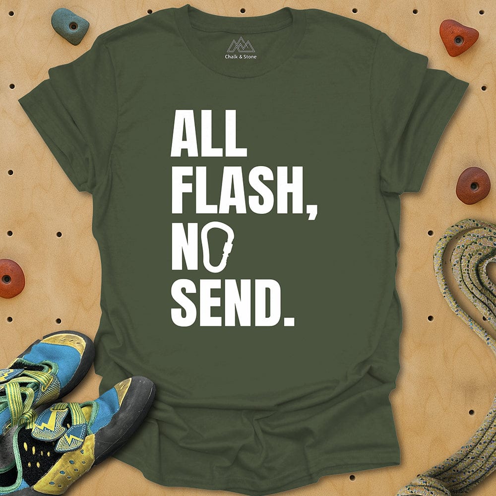 All Flash No Send Tee