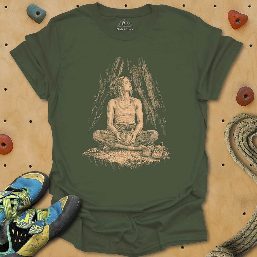 Climb Meditate Tee