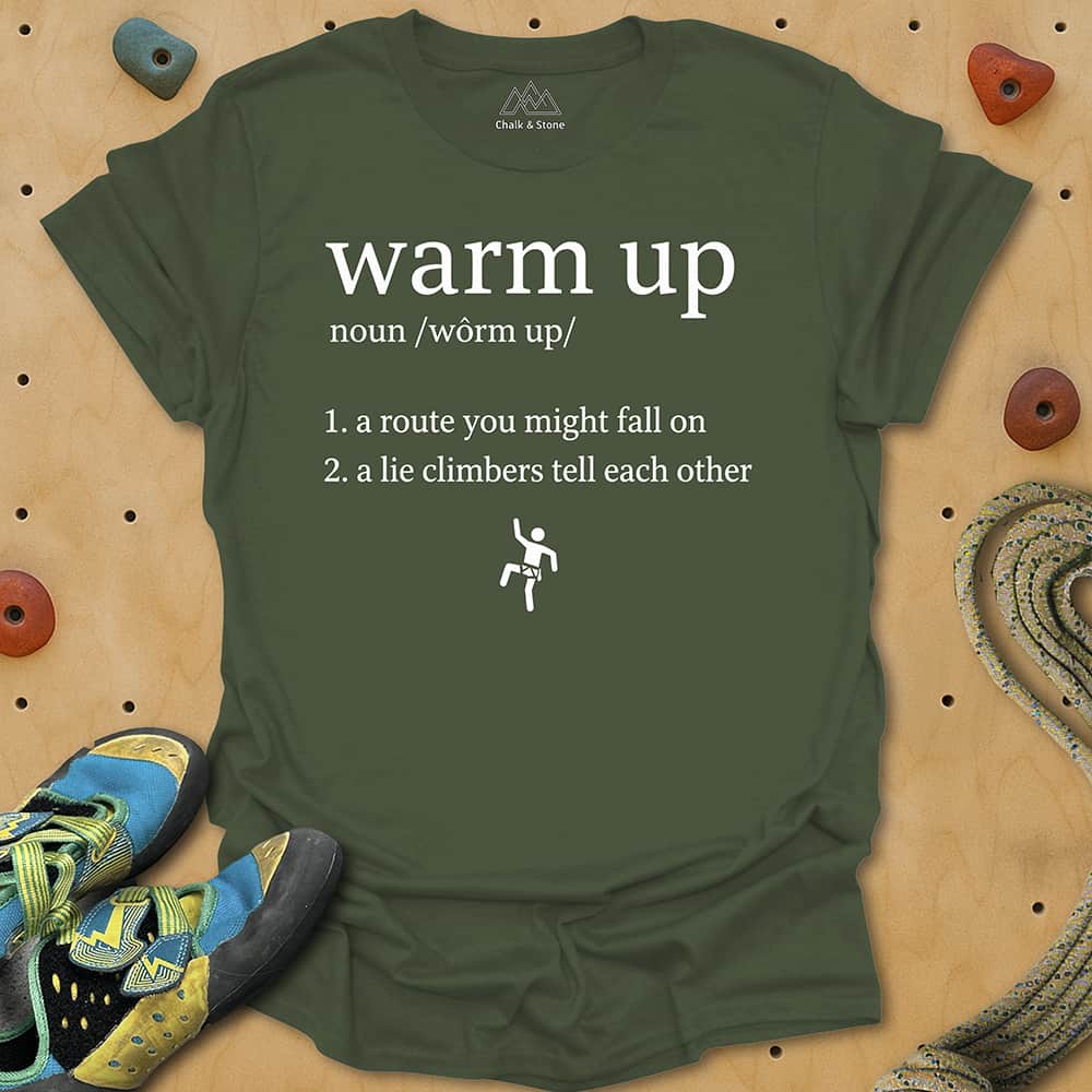Warm Up Definition Tee