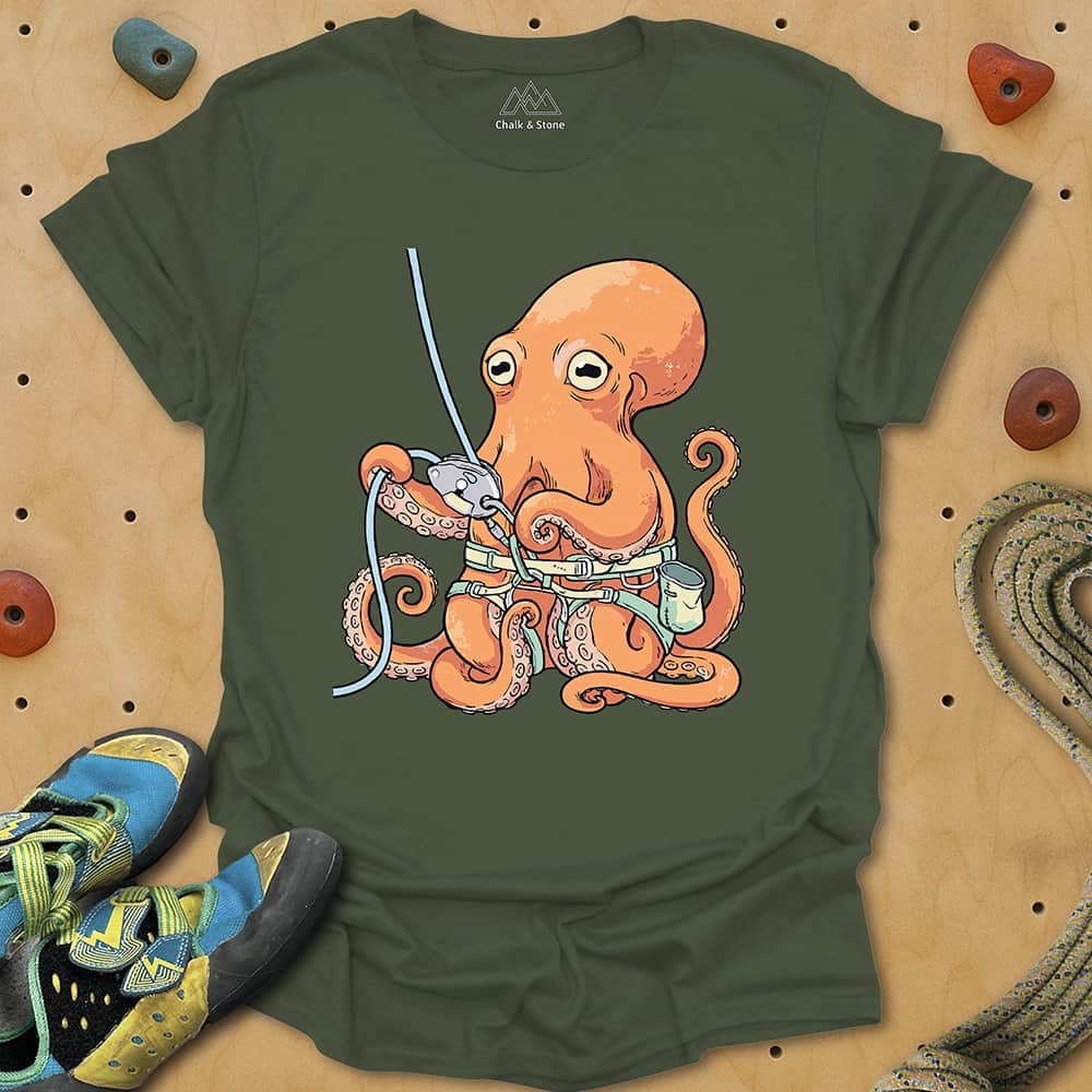 Octopus Graphic Belay Tee