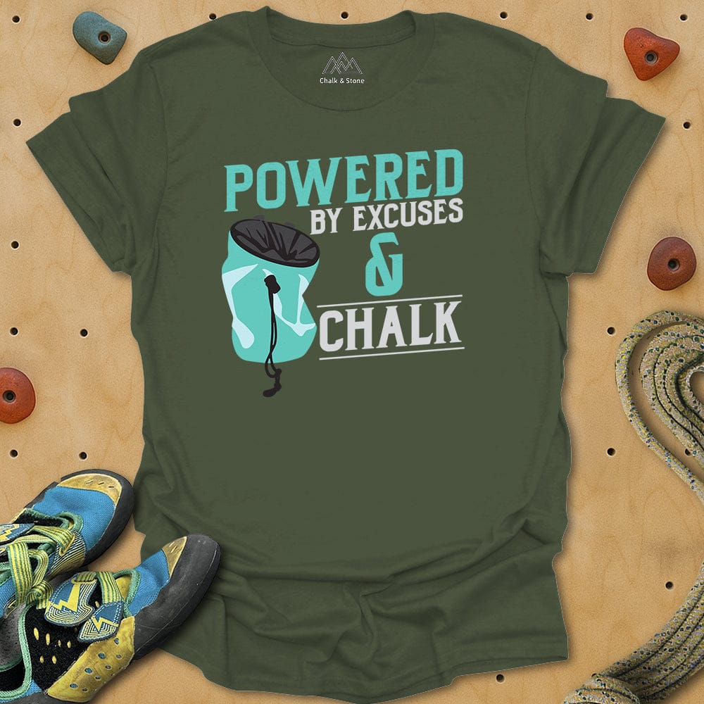 Excuse and Chalk Tee