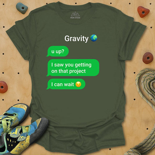 Gravity Texting Tee