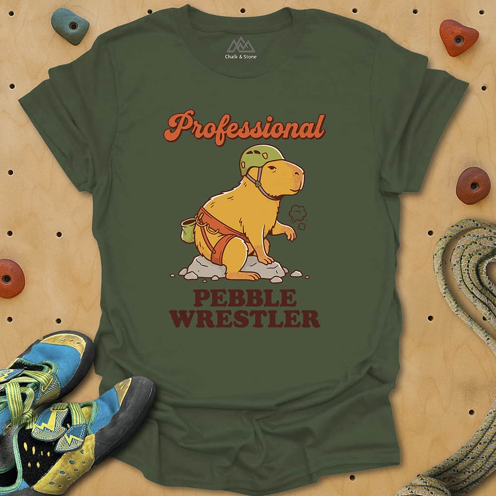 Pro Pebble Wrestler Tee