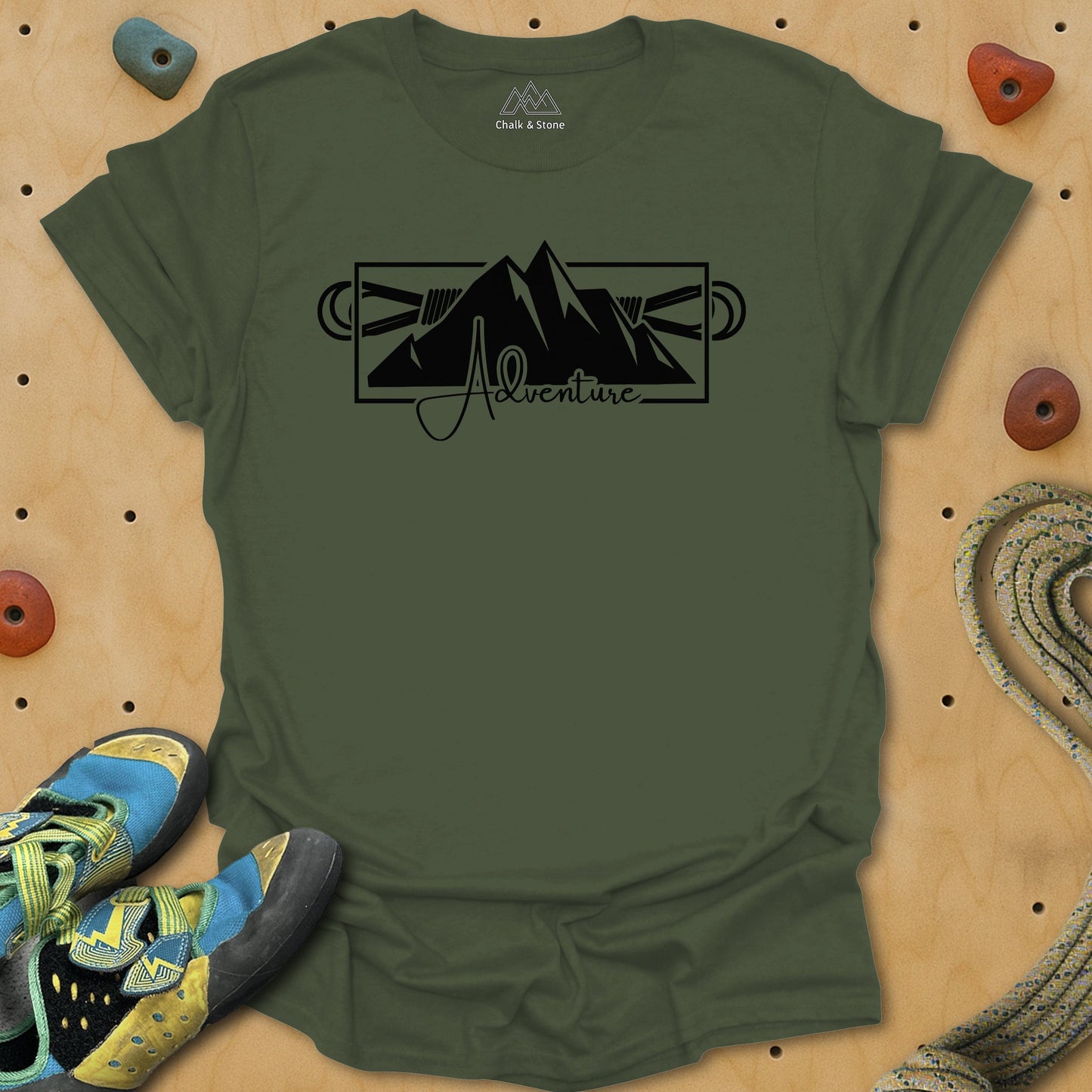 Adventure Mountain Climbing Tee