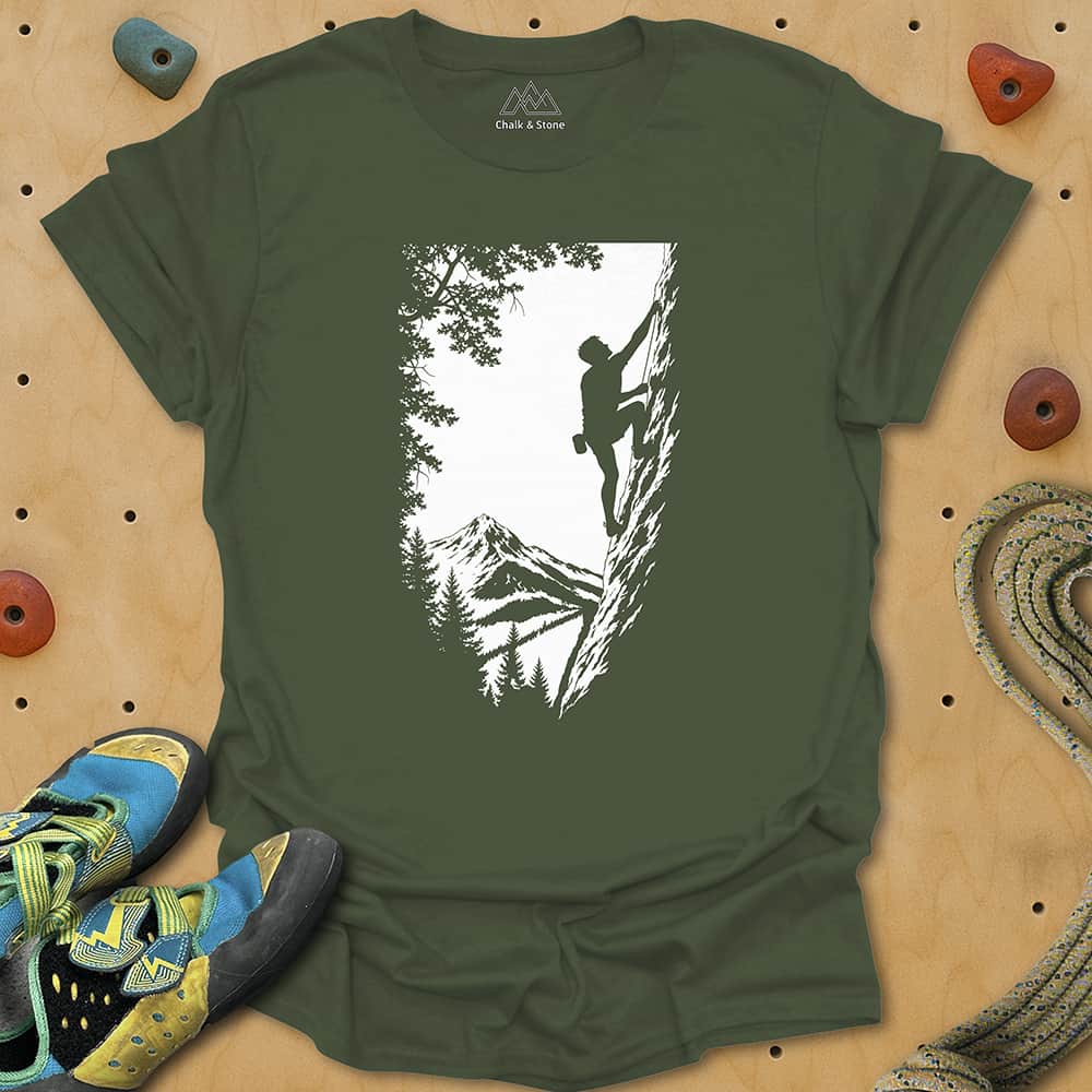 Climbing In Nature Tee