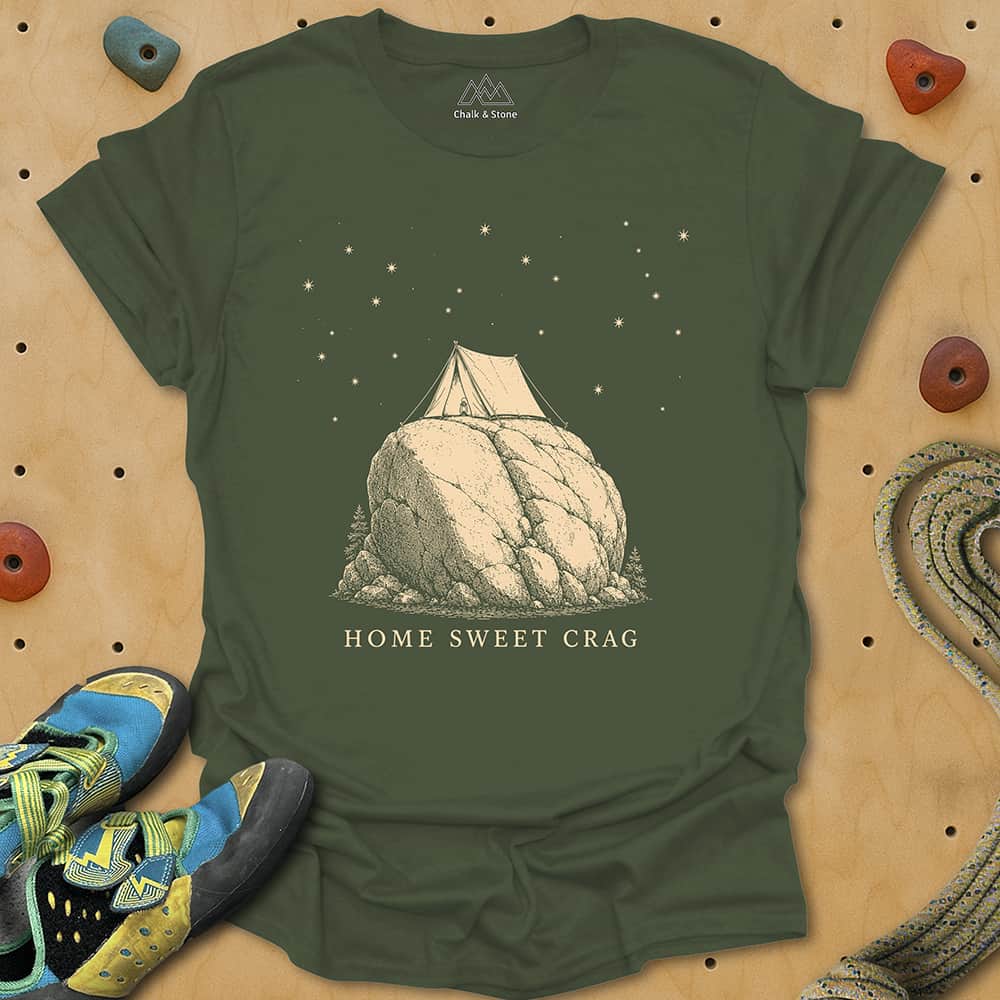 Home Sweet Crag Tee