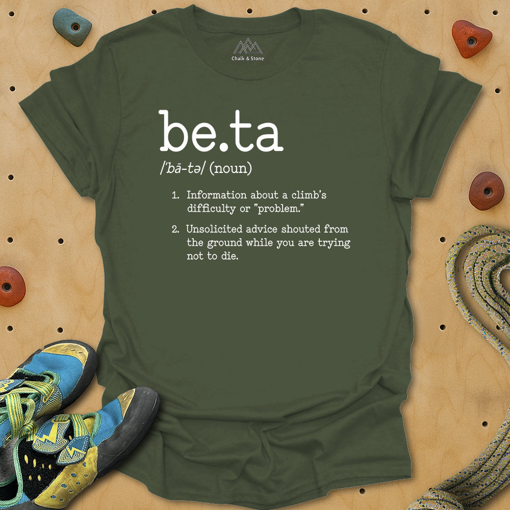 Beta Definition Tee