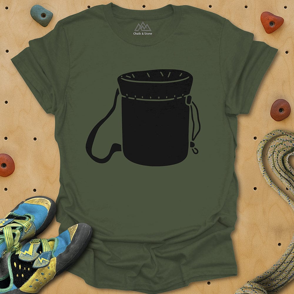 Climber Chalkbag Silhouette Tee