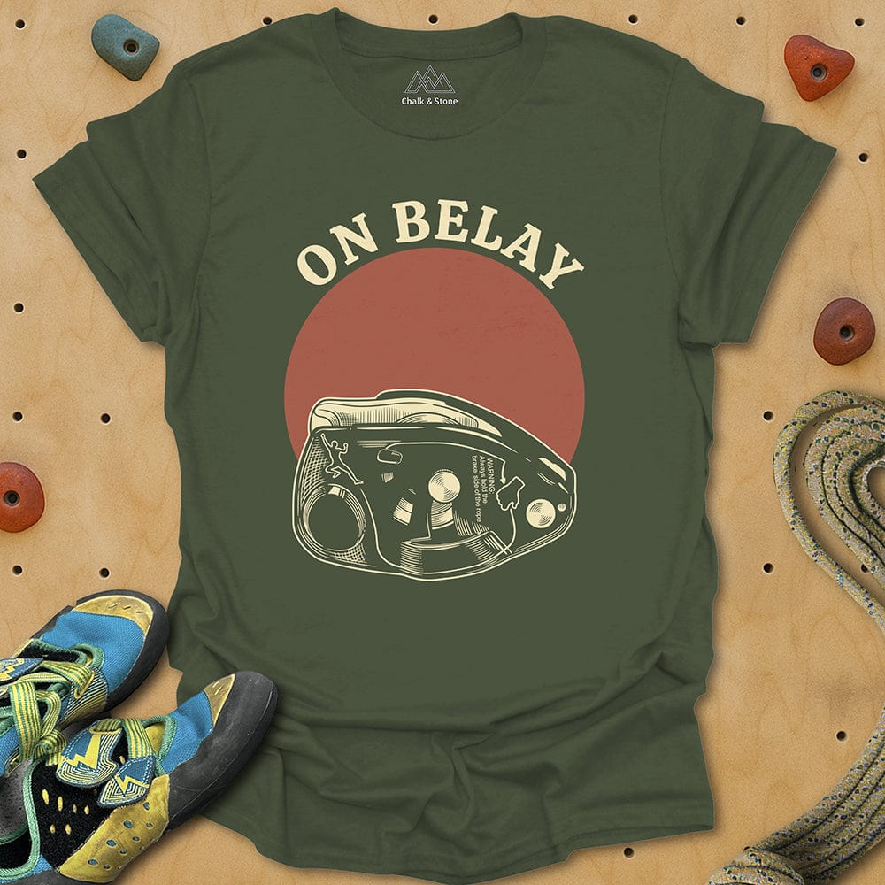 On Belay Grigri Tee