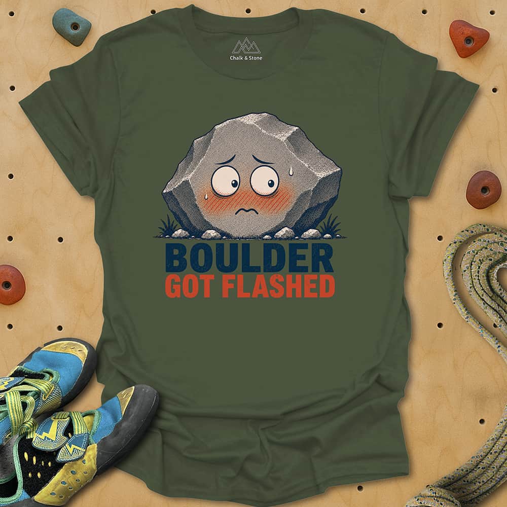 Boulder Got Flashed Tee