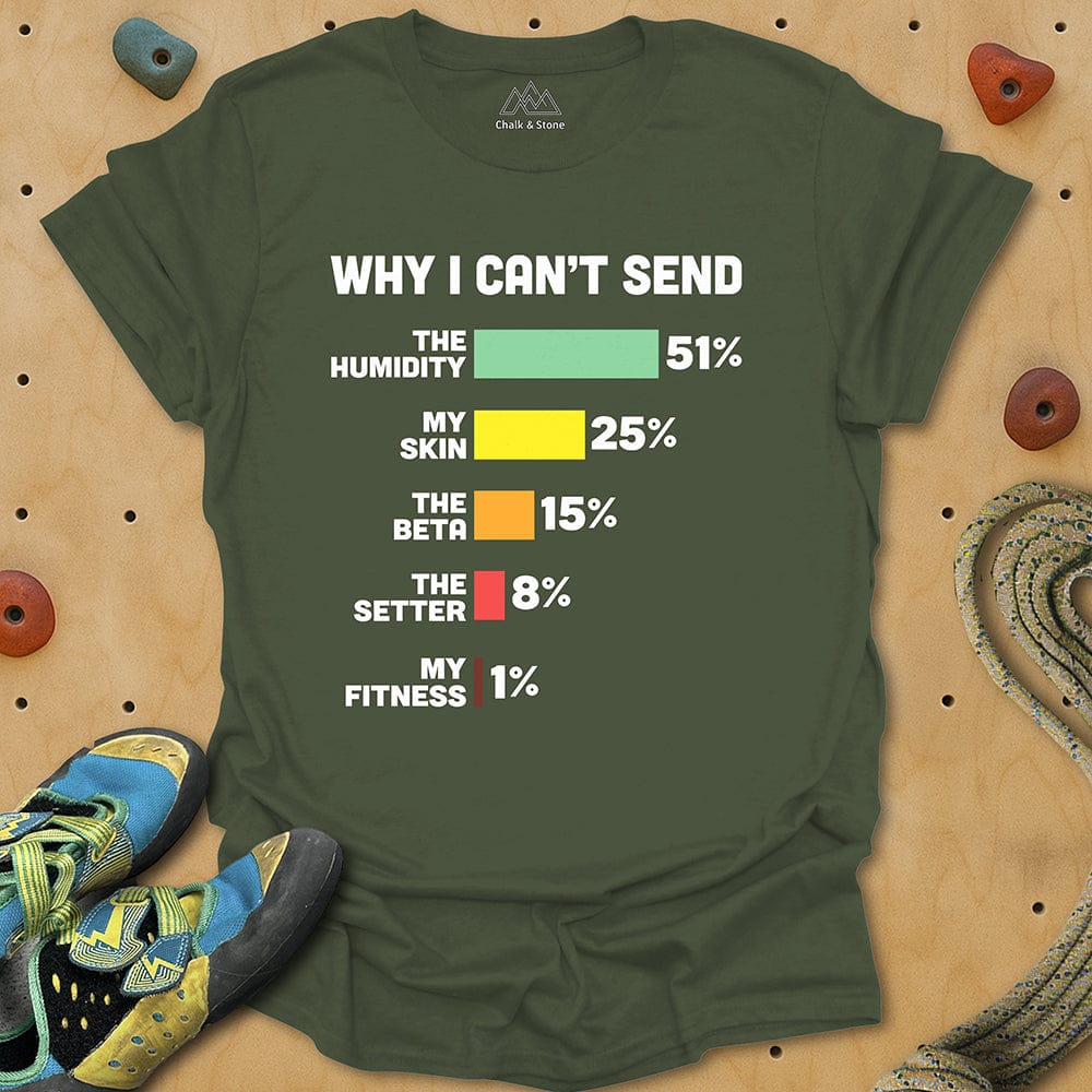 Why No Send Excuse Tee