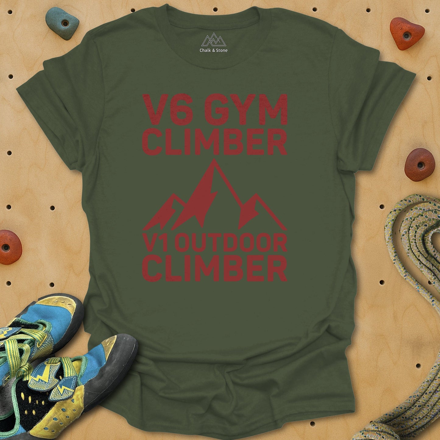 V6 Gym V1 Outdoor Tee