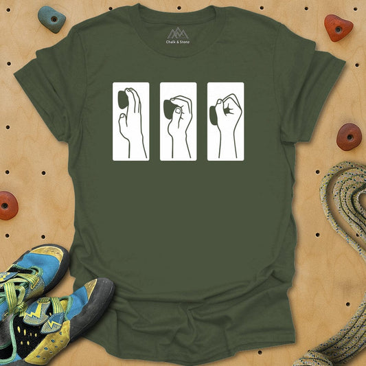 Crimp Sequence Hand Tee