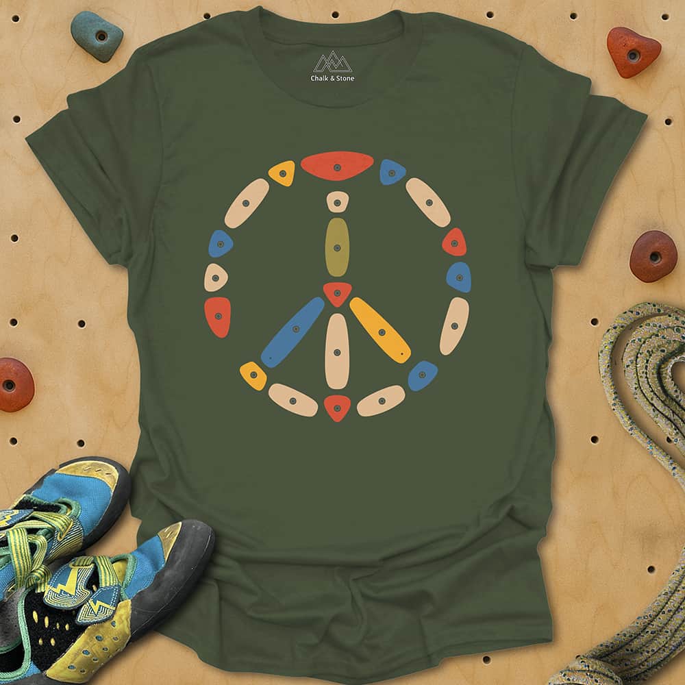 Graphic Peace Spray Wall Tee