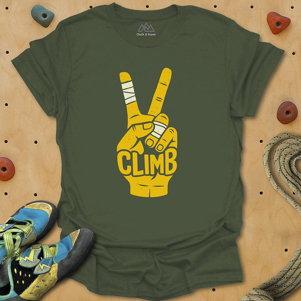 Climb Palm Hand Tee