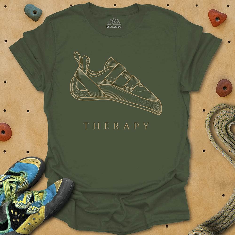 Therapy Climbing Shoe Tee
