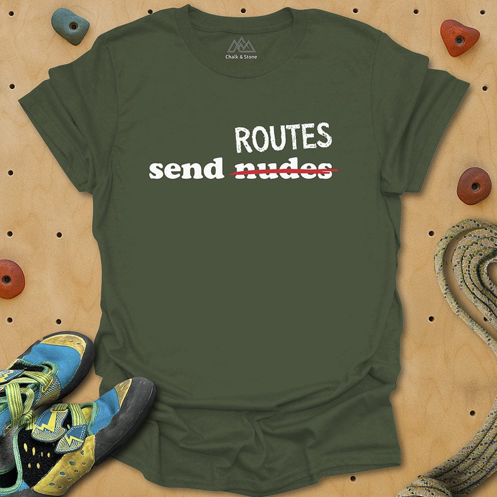 Send Routes Tee