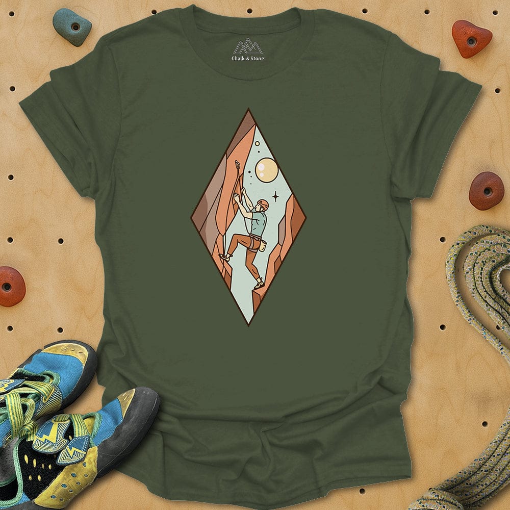 Simple Diamond Landscape Climb Tee