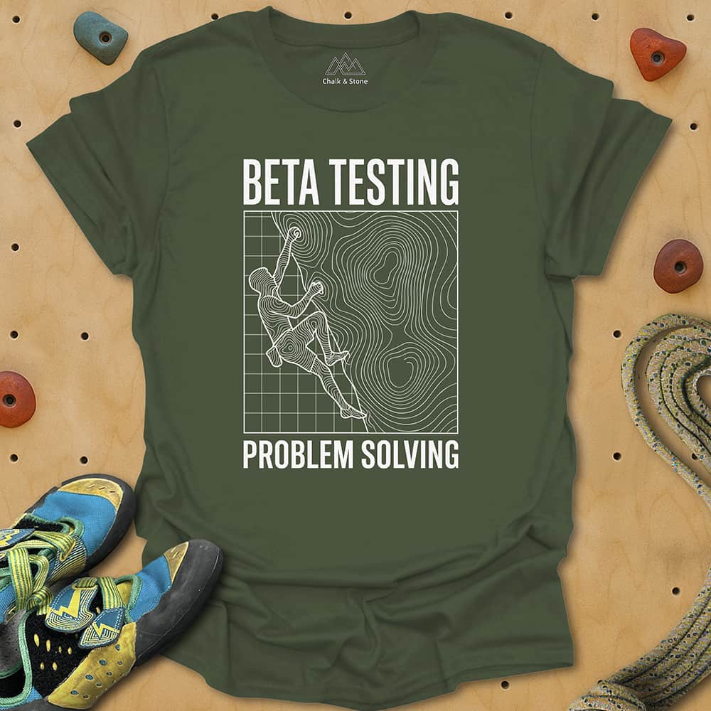 Beta Testing Topo Tee