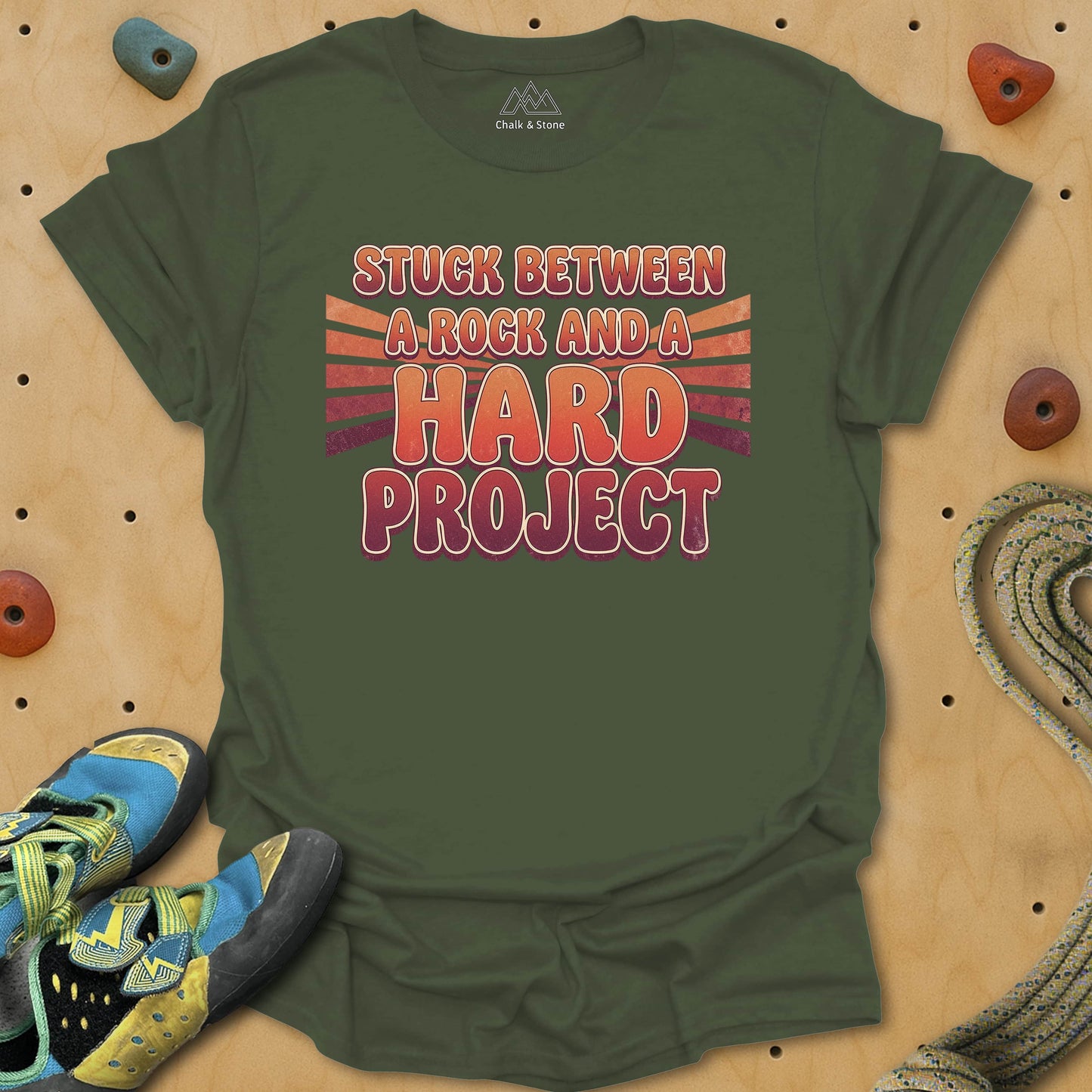 Rock And Hard Place 70s Sunset Tee