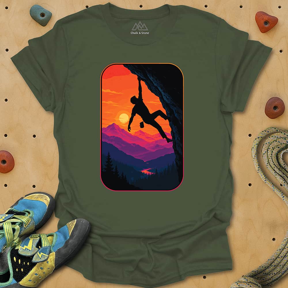 Crimson Climb Tee