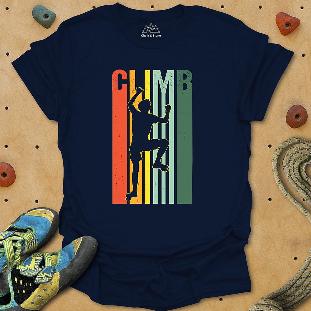 Climb Color Stripe Tee