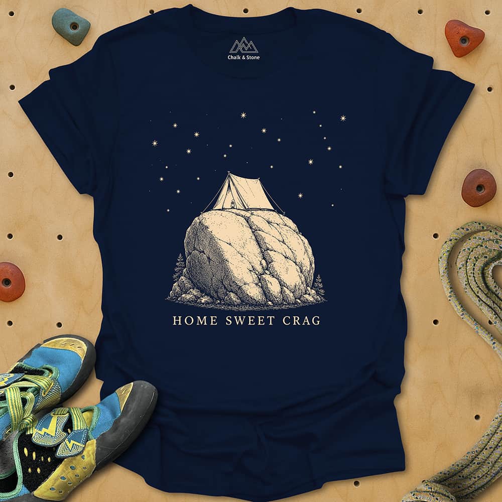 Home Sweet Crag Tee