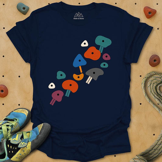 Spray Wall Diagonal Tee