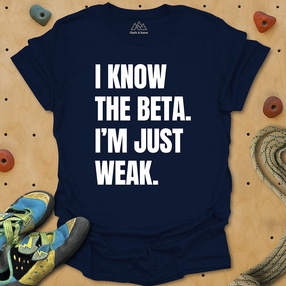 I'm Just Weak Text Tee