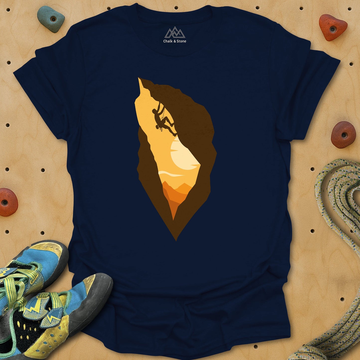 Climbing Snapshot Canyon Tee