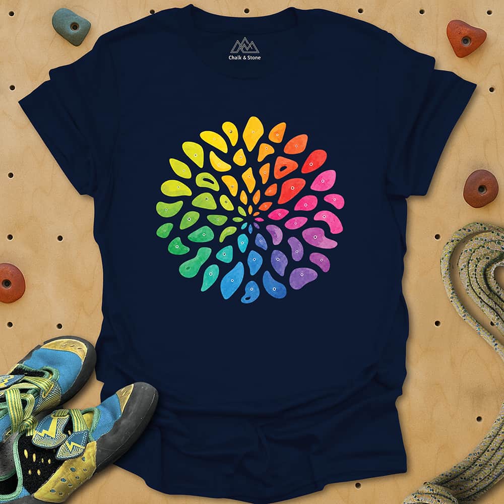 Climbing Hold Mandala Tee