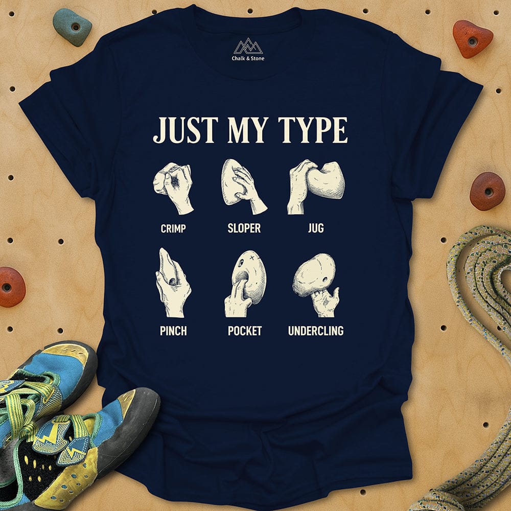 Just My Type Tee
