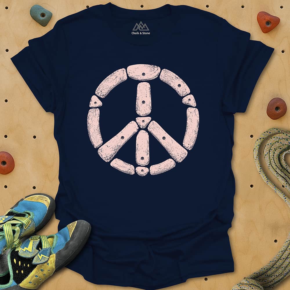 Holds Peace Sign Tee