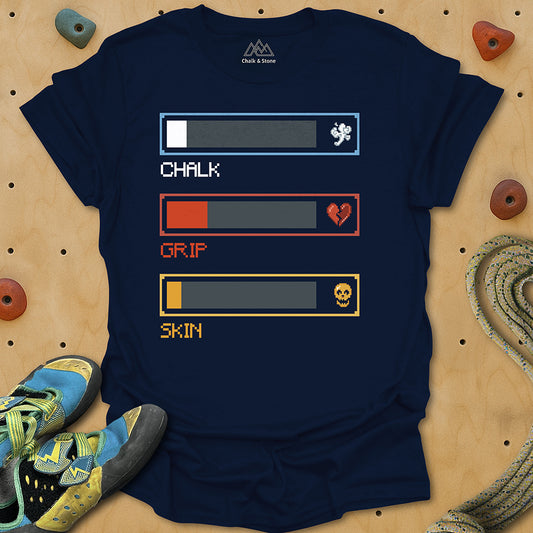 Chalk Grip Skin Levels Tee