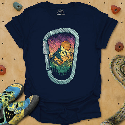 Mountain Range Carabiner 5 Tee