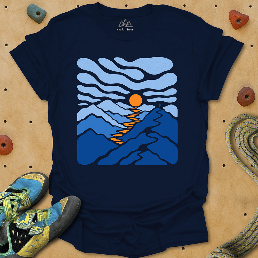 Bubble Landscape Mtn Tee