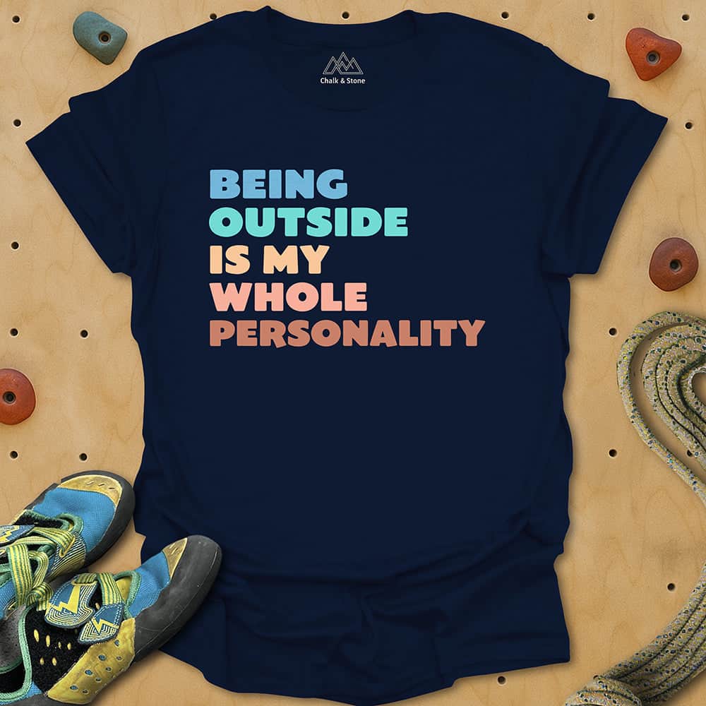 Outside Is My Personality Tee