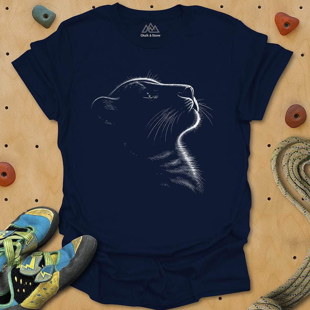 Snow Leopard Rim Lit Tee