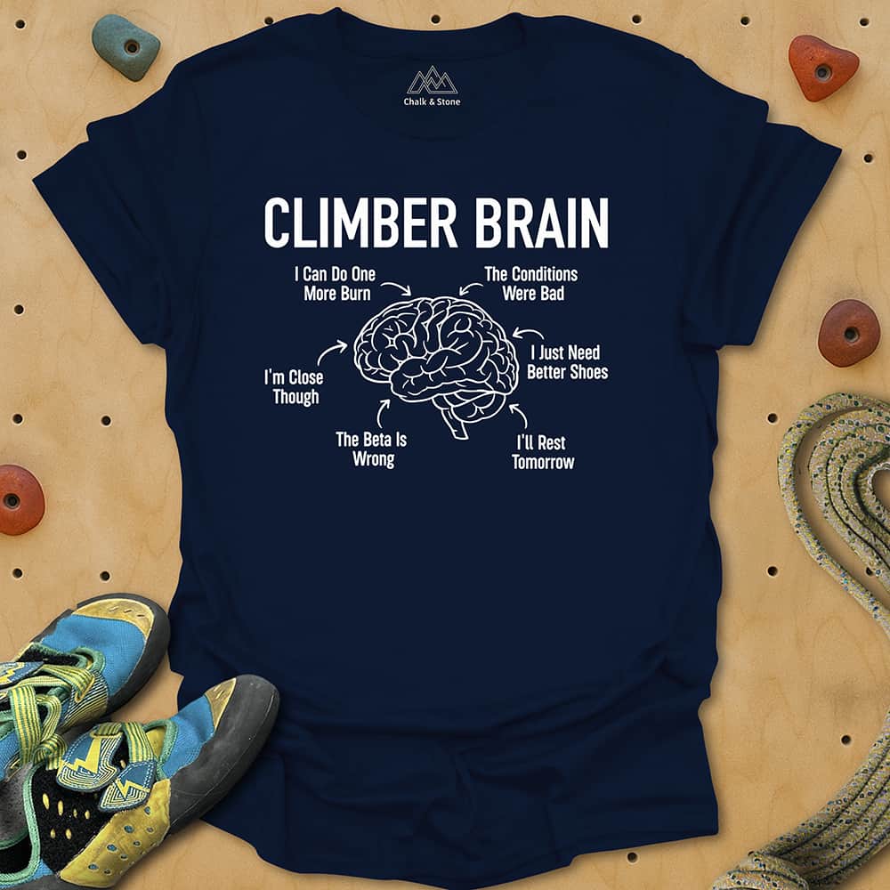 Climber Brain Tee