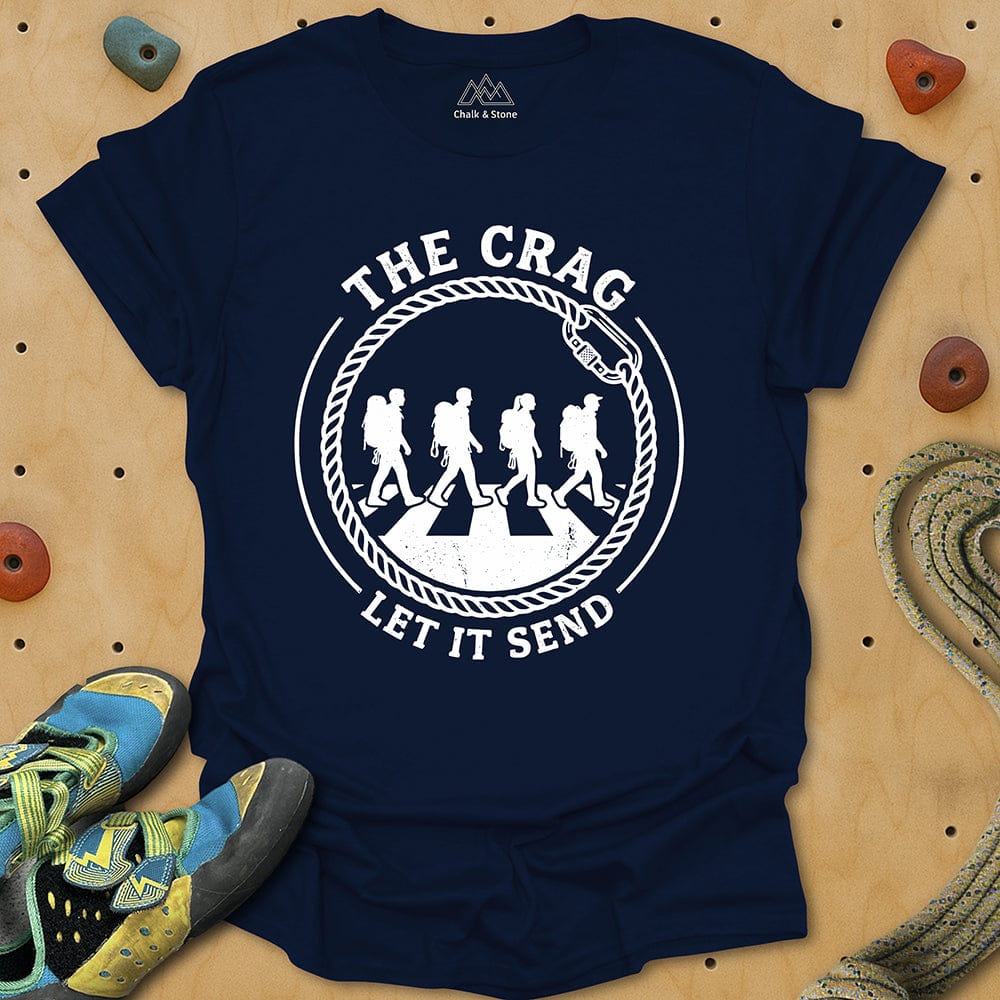 The Crag Let It Send Tee