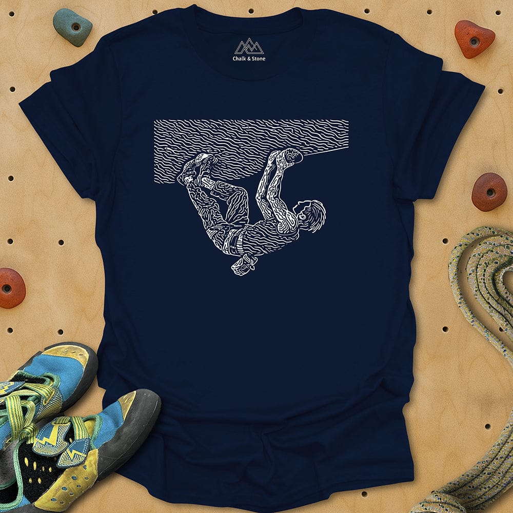 Swirly Lines Bicycling Tee