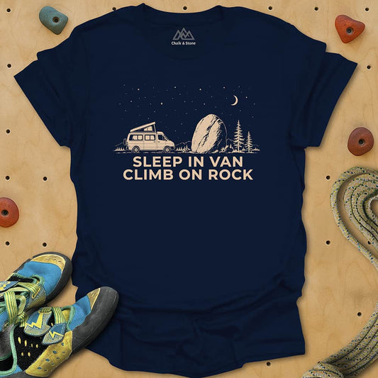 Sleep And Climb On Rock Tee