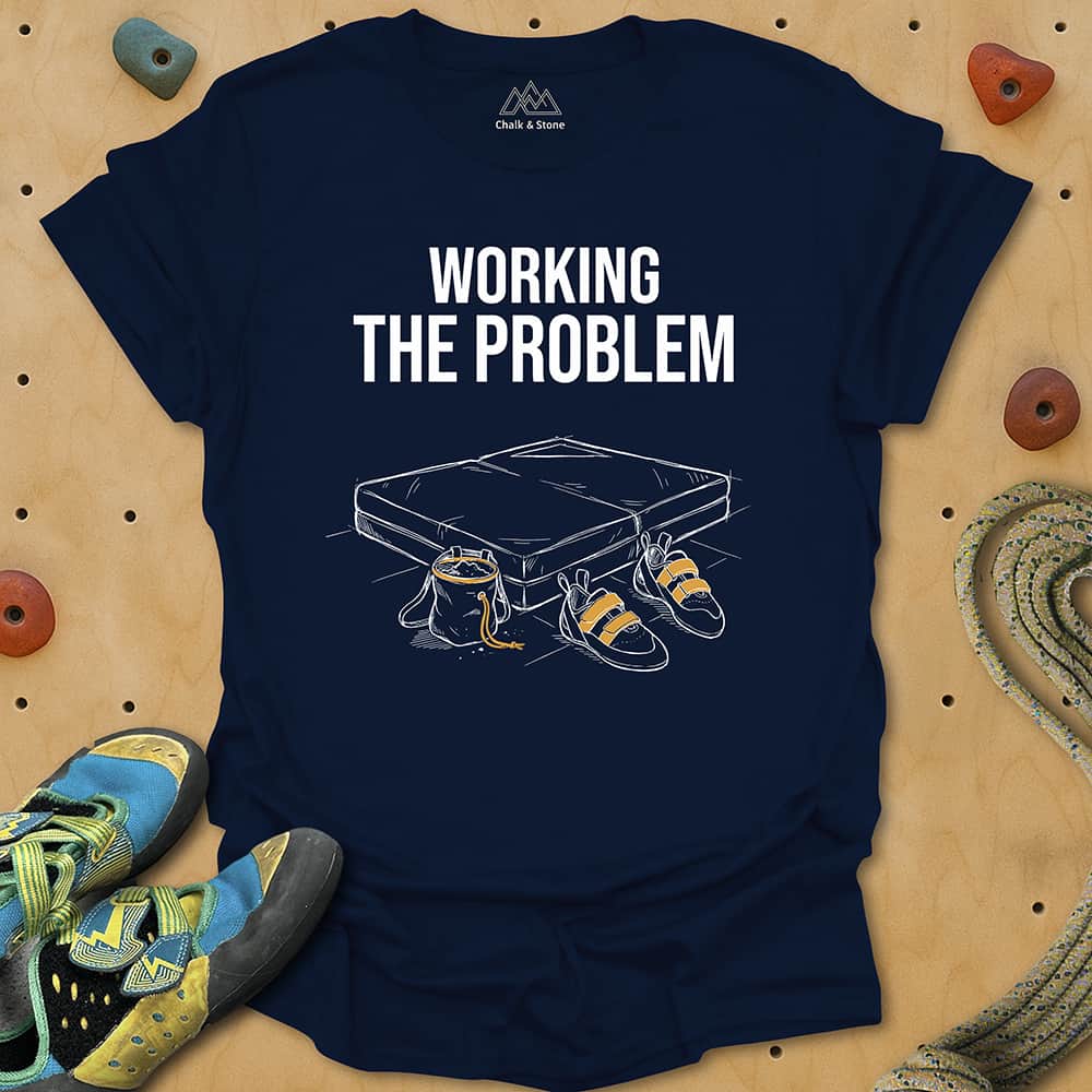 Working The Problem Line Tee